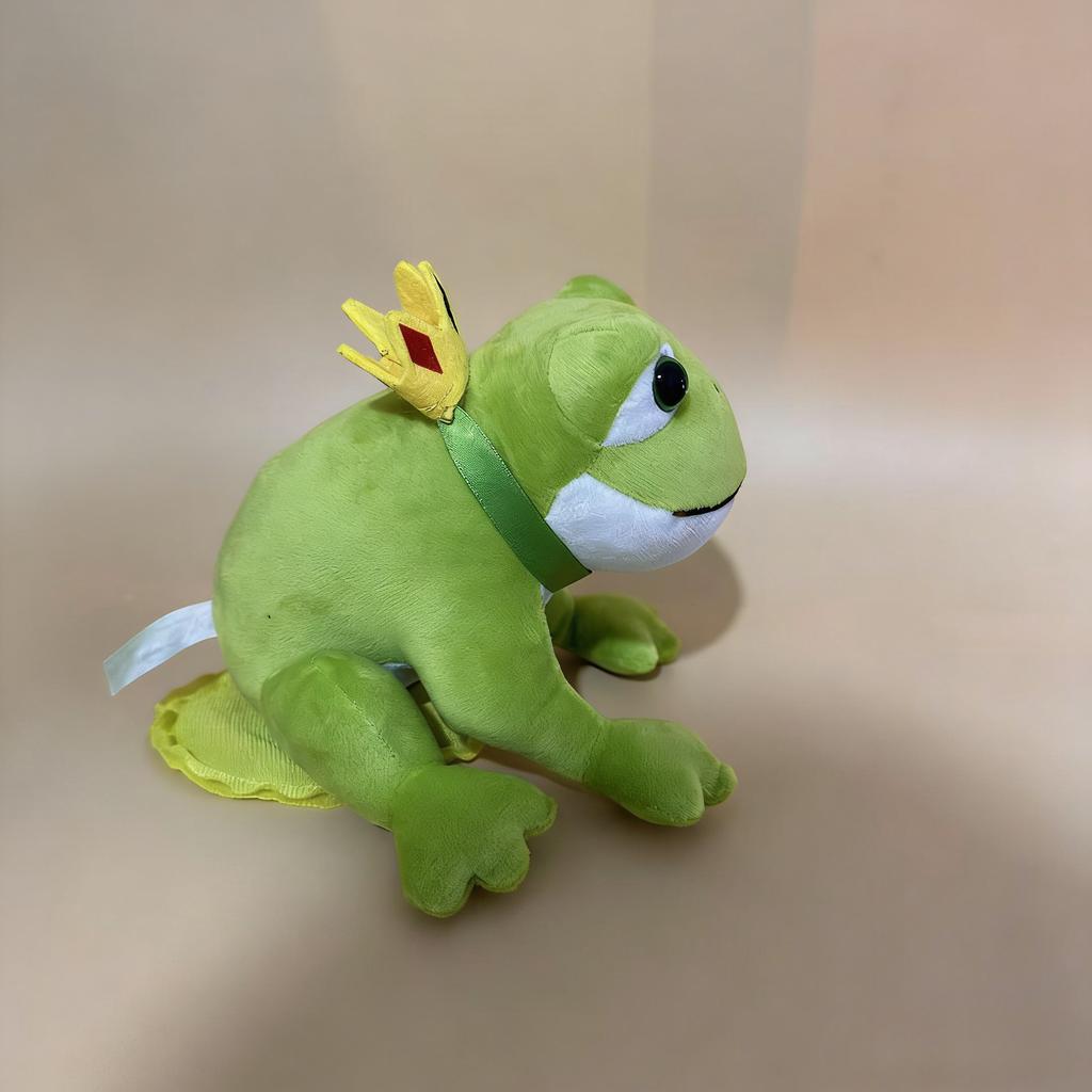 Green Magnetic Frog Stuffed Animal Plush Shoulder Plushie Lying Shoulder Plushie Kawaii Frog Party Daily Decor Birthday Gifts