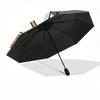 We Bare Bears Friends Automatic Folding Umbrella, Self-Opening/ Closing, Durable Windproof Travel Umbrella for Outdoor Adventures A0826086