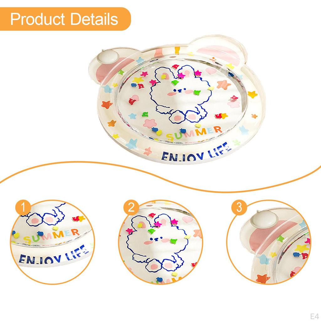 Tummy Time Water Mat Portable Activity Center Inflatable Playmat Dog Cooling Pad for Boys