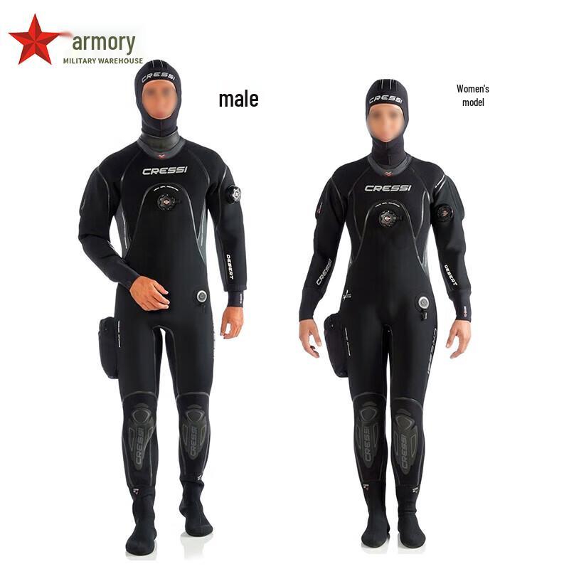 4mm Thermal Diving Drysuit XS