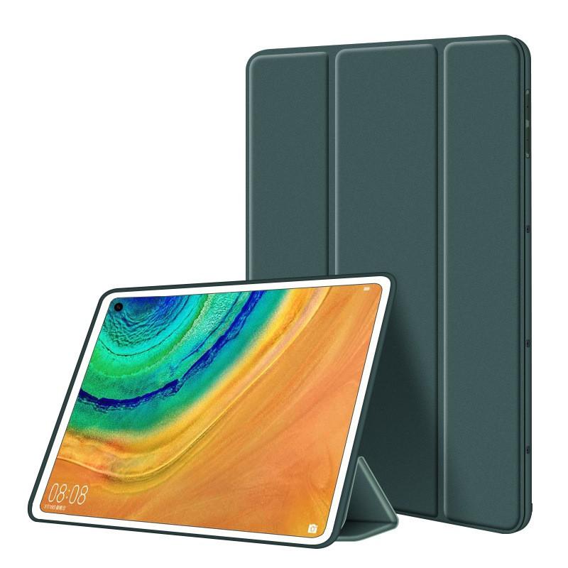 Silicone Case MatePad 11 / Pro 10.8 M6 10.4 Tablet 3-Fold Stand Design With Auto Sleep Shockproof Anti-Fingerprint