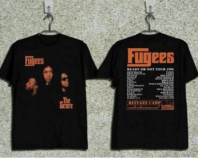 New 1996 Fugees The Score Ready Or Not Concert Tour Tshirt T Shirt TU057 Unisex T-Shirt