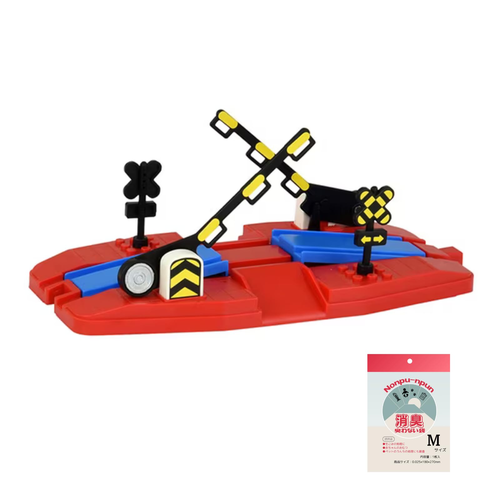 

бонус дезодорант Takara Tomy Pla Rail Новые детали для железнодорожного переезда Декорации [С сумкой] J-17