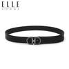 ELLE HOMME Men's Automatic Buckle Leather Belt
