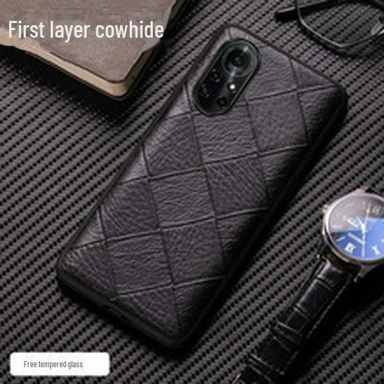 Drachenkopf-Hülle aus echtem Leder für Apple iPhone 14, 13 Pro, 12 Pro Max und 11