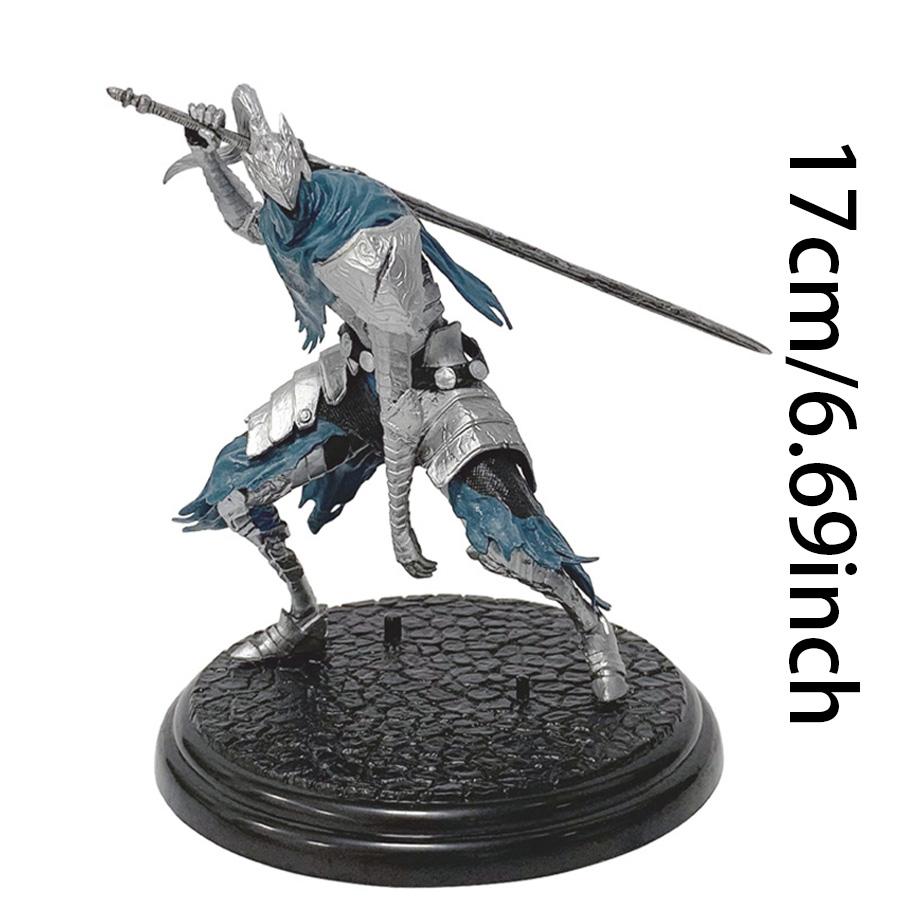 

14cm-20cm Dark Souls Anime Figure Kishi Artorias Action Oscar Astora Joukyuu Figurine Collection Model Toy PVC no Poseable Articulated Scale Detailed