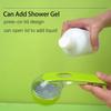 Pet Bath Massage Brush Soft Silicone Bristle Scrubbing Cleaner with Ergonomic Handle for Indoor Outdoor Bathing Shower Spa