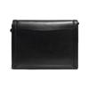 Coach Borsa a tracolla Hutton 22 con chiusura a scatto e catena Donna Nera 88342-B4BK