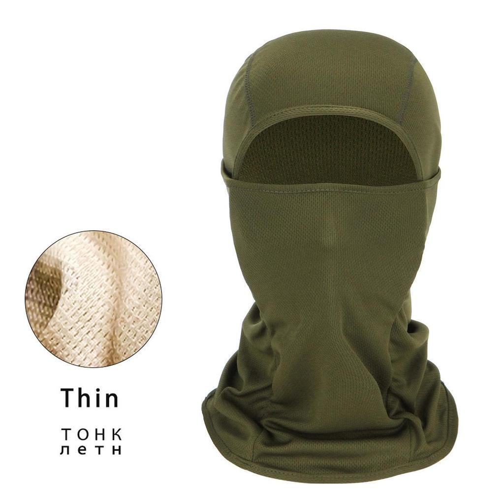 Camouflage Plus Velvet Warm Motorcycle Riding Balaclava