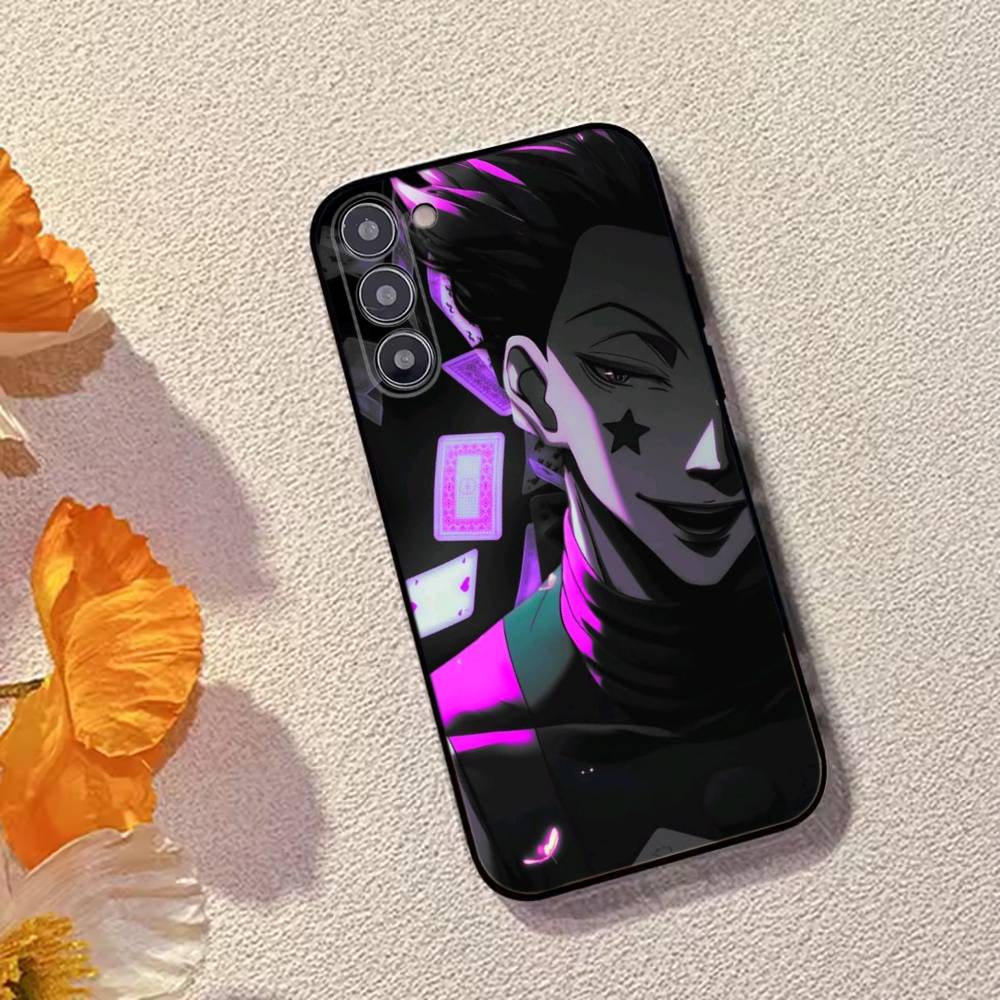 Hisoka Anime H-Hunter Phone Case Silicone Soft For Samsung Galaxy A73,A72,A71,A70,A53,A52,A51