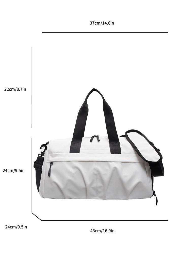 Waterproof Minimalist Yoga Gym Bag with Shoe Compartment