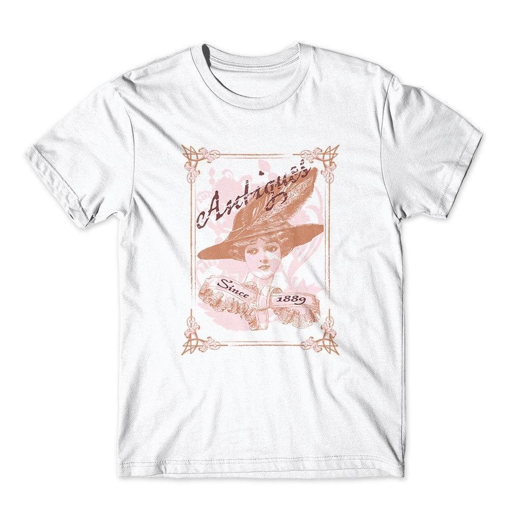 

Antiques T-Shirt. 100% Cotton Premium Tee New L