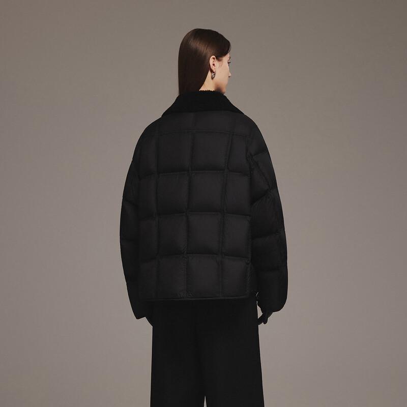 Tanboer Women's TB5530378Z Stand Collar Short Down Jacket