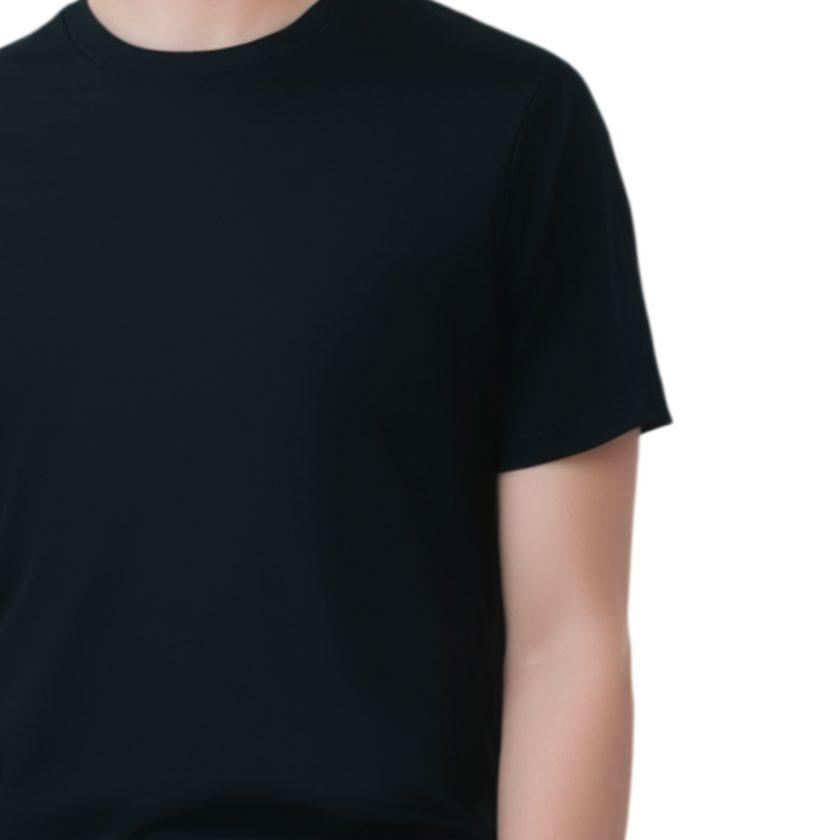Nike T Shirts Unisex Black Crew Neck Moderate IB4420-010