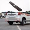 Smoked Rear Fog Tail Light Lamp Cover Trim for Toyota Land Cruiser Prado 10-23