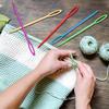 50/120pcs Plastic Large Eye Blunt Needles, Assorted Color Yarn Darning Needles for Knitting, Crochet, Sewing, Craft Projects YMY