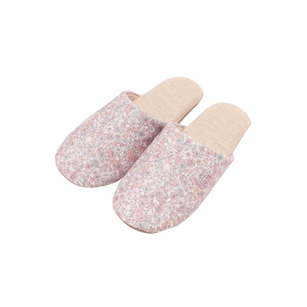 Afternoon Tea Living JB06 Flower Soft Pink Slippers,