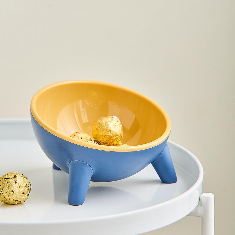 Süßigkeiten Snack Aufbewahrungsschale Teller Modernes Wohnzimmer Veranda Desktop Dekoration Verschiedenes Aufbewahrung Plastik Geschirr Tabletts Kreatives Geschenk