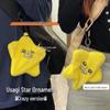 Moving Star Usagi Plush Keychain: Shooting Star Backpack Charm Decoration