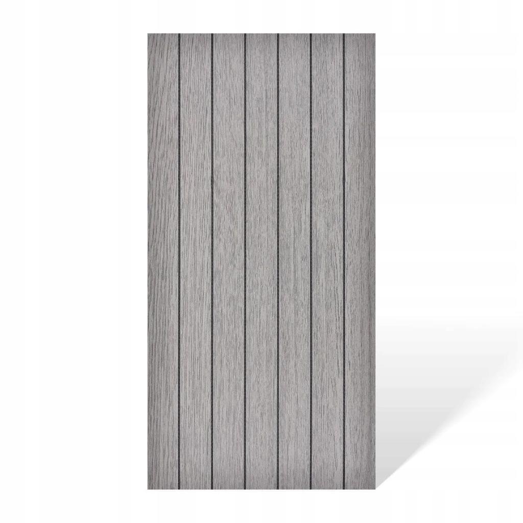 Płytki Samoprzylepne Imitacja Drewna Szare Lamele 4Szt 60X30Cm