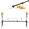 Lixada Adjustable Retractable Carp Fishing Rod Pod Stand Holder Fishing Pole Pod Bracket Fishing Tac