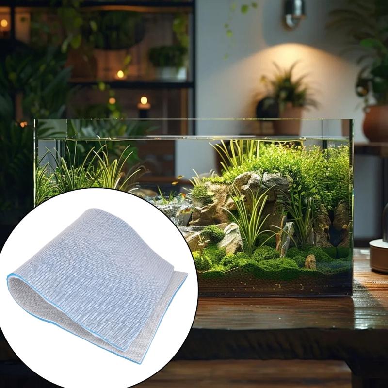 Large Aquarium Filter Quiet Cartridge FishTank Polyester Filtration Thin Pad Aquarium Accessories Filter Inserts
