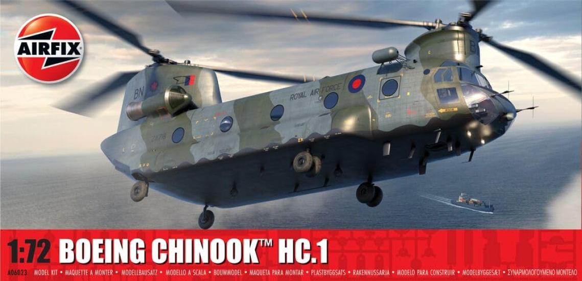

Airfix 172 British Boeing Chinook HC.1 Пластиковая модель X6023