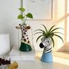 Floral Arrangement Animal Vase Modern Giraffe Vase Creative Art Vase  Home Decoration