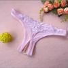 Sexy Pearl G String Žena Otevřený rozkrok Tanga Dámské spodní prádlo Spodní prádlo Kalhotky s nízkým pasem K21