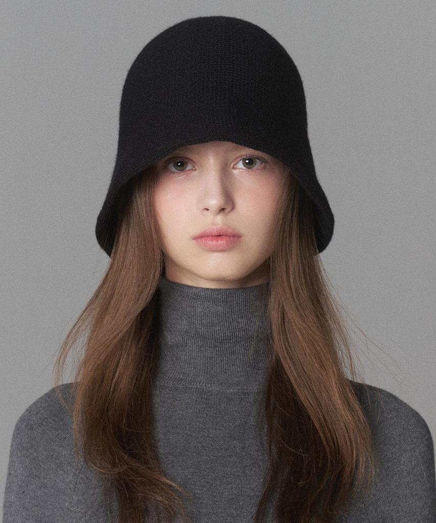 Hwaiteusaenjeu Knit Bonnet Hat Husslia (8 Colors)