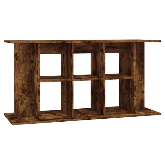VidaXL Support pour aquarium chêne fumé 120x40x60 cm bois d'ingénierie 833596