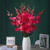70cm Artificial Gladiolus Lifelike Fake Floral Decoration Artificial Flower  Vase Arrangements