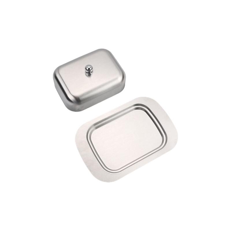 Stainless Steel Rectangular Butter Box Set