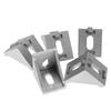 25pcs 4040 Aluminum L Shape Corner Bracket Right Angle Brace Fastener