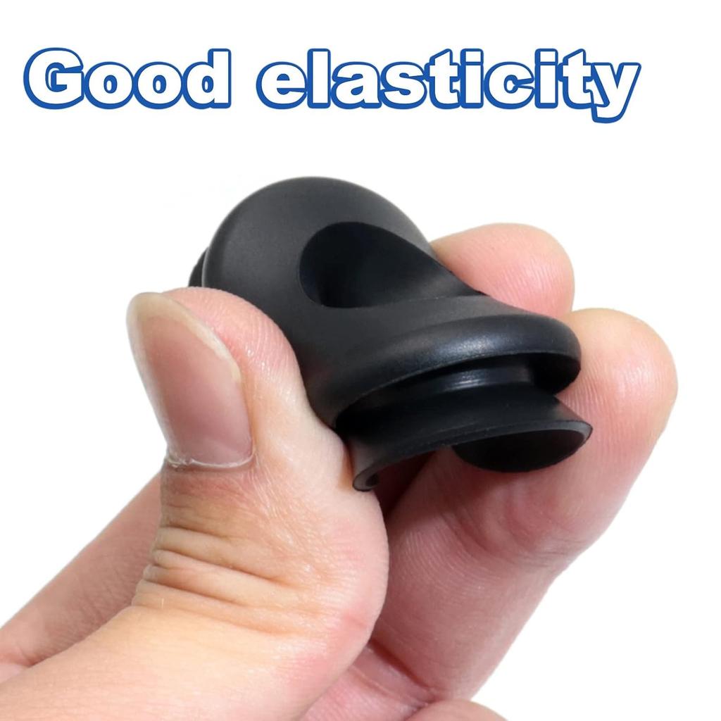 Black Gladhand Seals Rubber Glad Hand Seal, Glad Hand Grommets For Semi Trailers, Pack 40