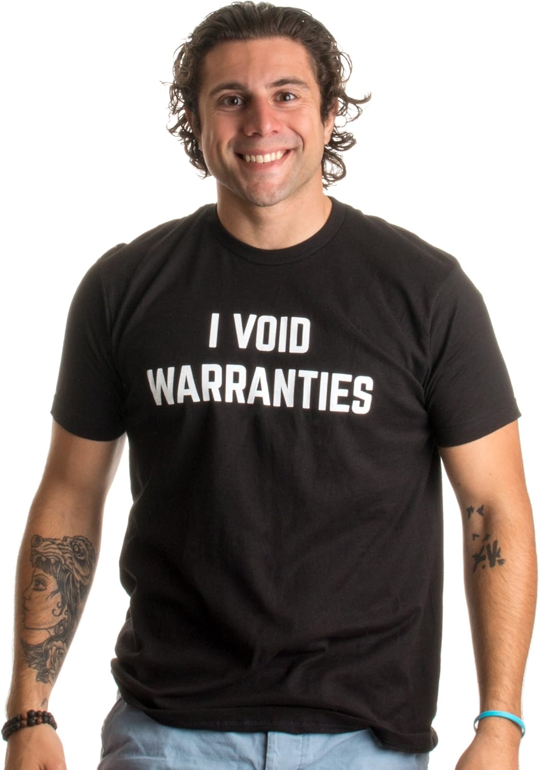 I Void Warranties | Funny Mechanic, Engineer, Garage Tinkerer Unisex T-Shirt S