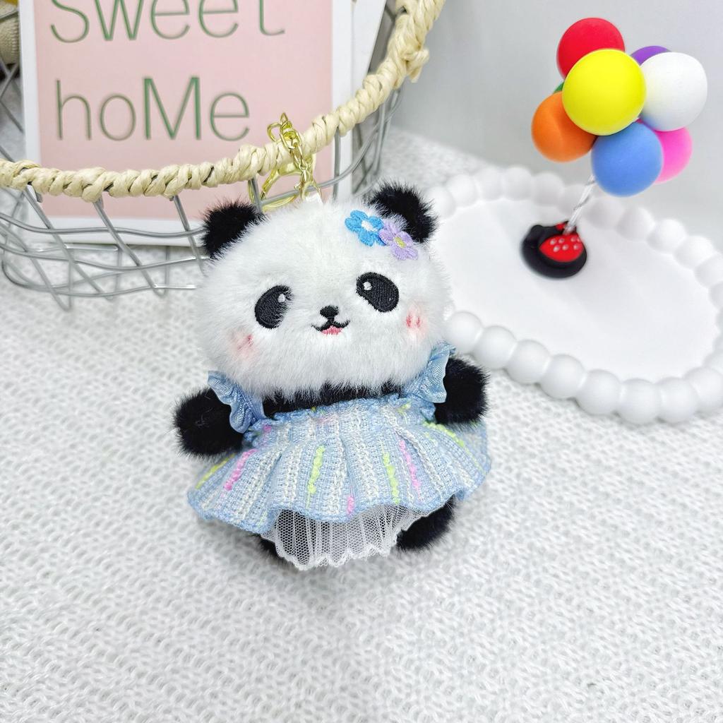 Cute Panda Pendant, Teddy Bear Doll Pendant, Panda Keychain, Chengdu Panda Gift