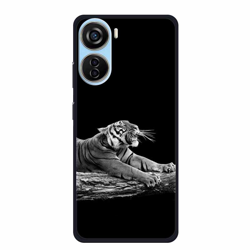 Cool Silicone Cover for ZTE Blade V40 Design Case Printed Fashion Soft Back Cover for ZTE Blade V40Design Case Protective Shells