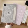 Pink Heart IPad Case With Stand Function Magnetic Detachable Cover Pro Mini Air