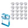 20PCS Aluminum Funnel Cosmetics Perfume Funnel Separating Mini Funnel Portable Makeup Tools