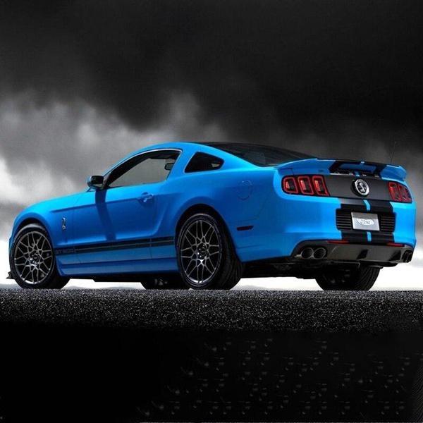 1ks 15cm Kovový znak auta Emblém Zadní nálepka Dekorace Pro SHELBY GT 50 Let Logo Pro Ford Mustang RANGER Fiesta F150 Edge Escape