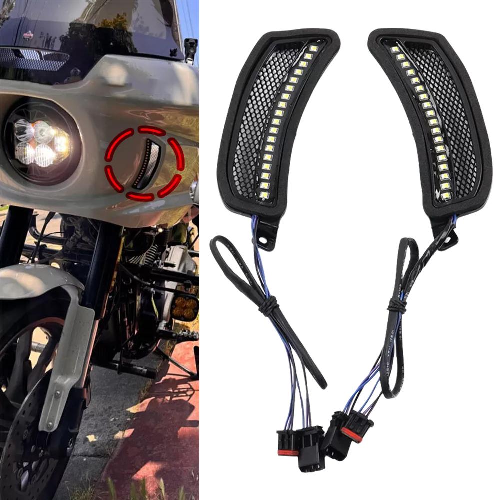 For Softail Low Rider ST FXLRST 2025-2025 Motorcycle General Purpose LED Fairing Decorative Headlights Turn Warning Lights Tools