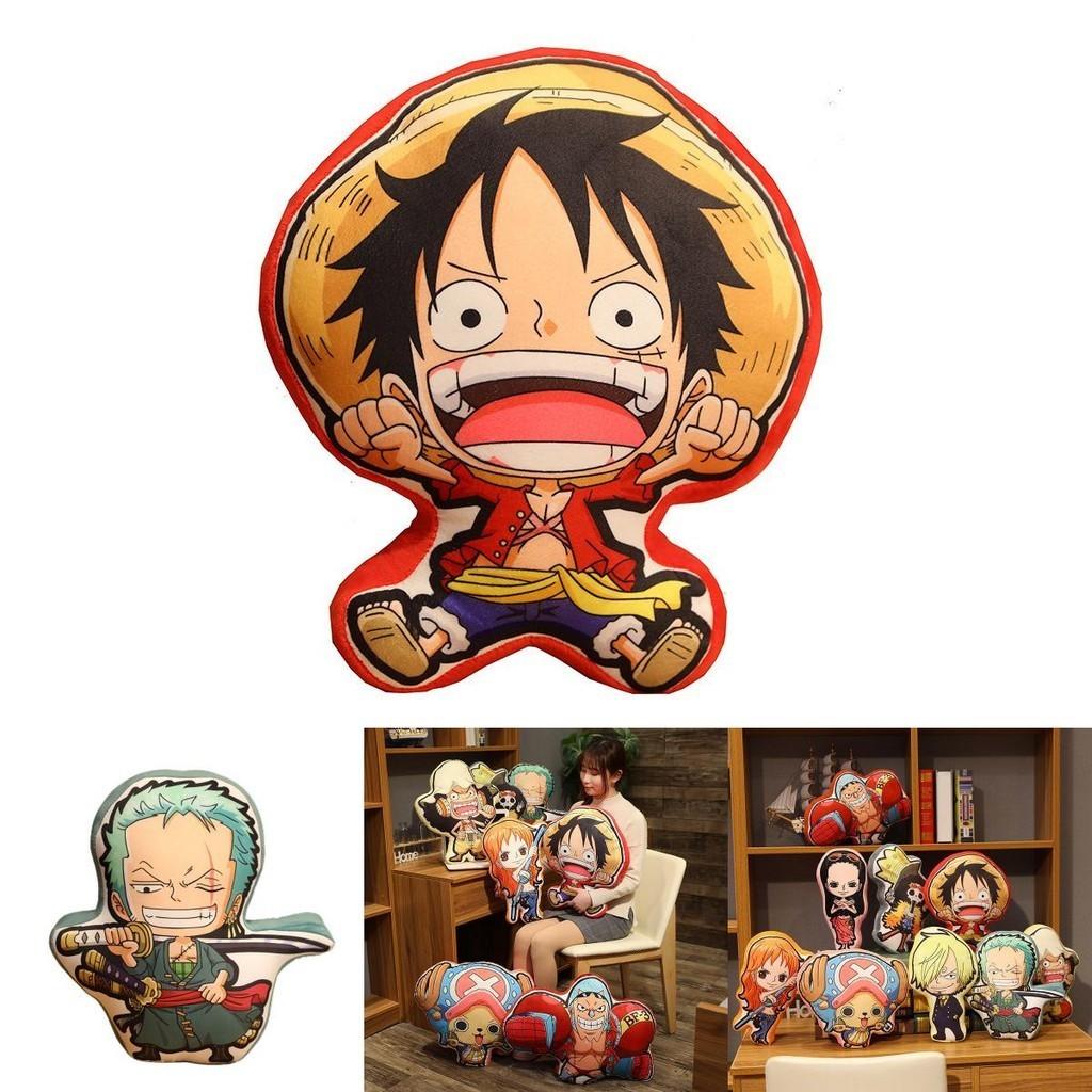 Creative One Piece Plush Pillow Cartoon Luffy Zoro Chopper Cushion Kids Festival Gift Characters)