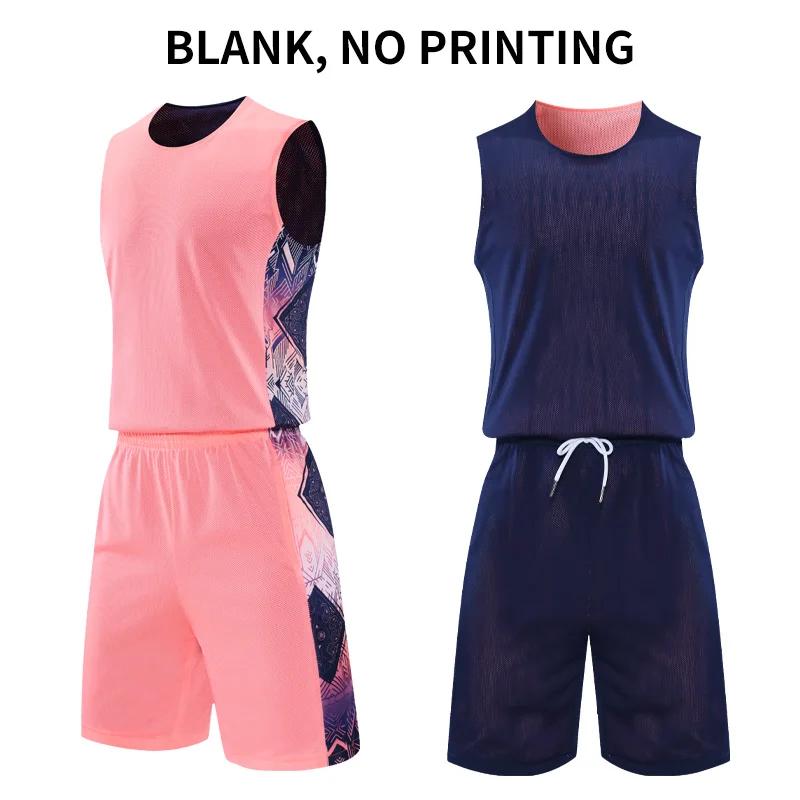 Maglia da Basket Reversibile Personalizzata per Ragazzo Squadra Scolastica Allenamento Uniformi da Basket per Bambini Magliette da Basket Asciugatura Rapida per Bambini