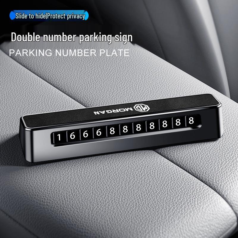 MG5 Car Moving Phone Plate & Digital Sliding Card Holder