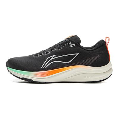 Li Ning Red Rabbit 8 Körpermessung Dämpfung Geschwindigkeit Marathon Training Professionelle Laufschuhe Herren Sneaker Schwarz Orange ARPW019-5