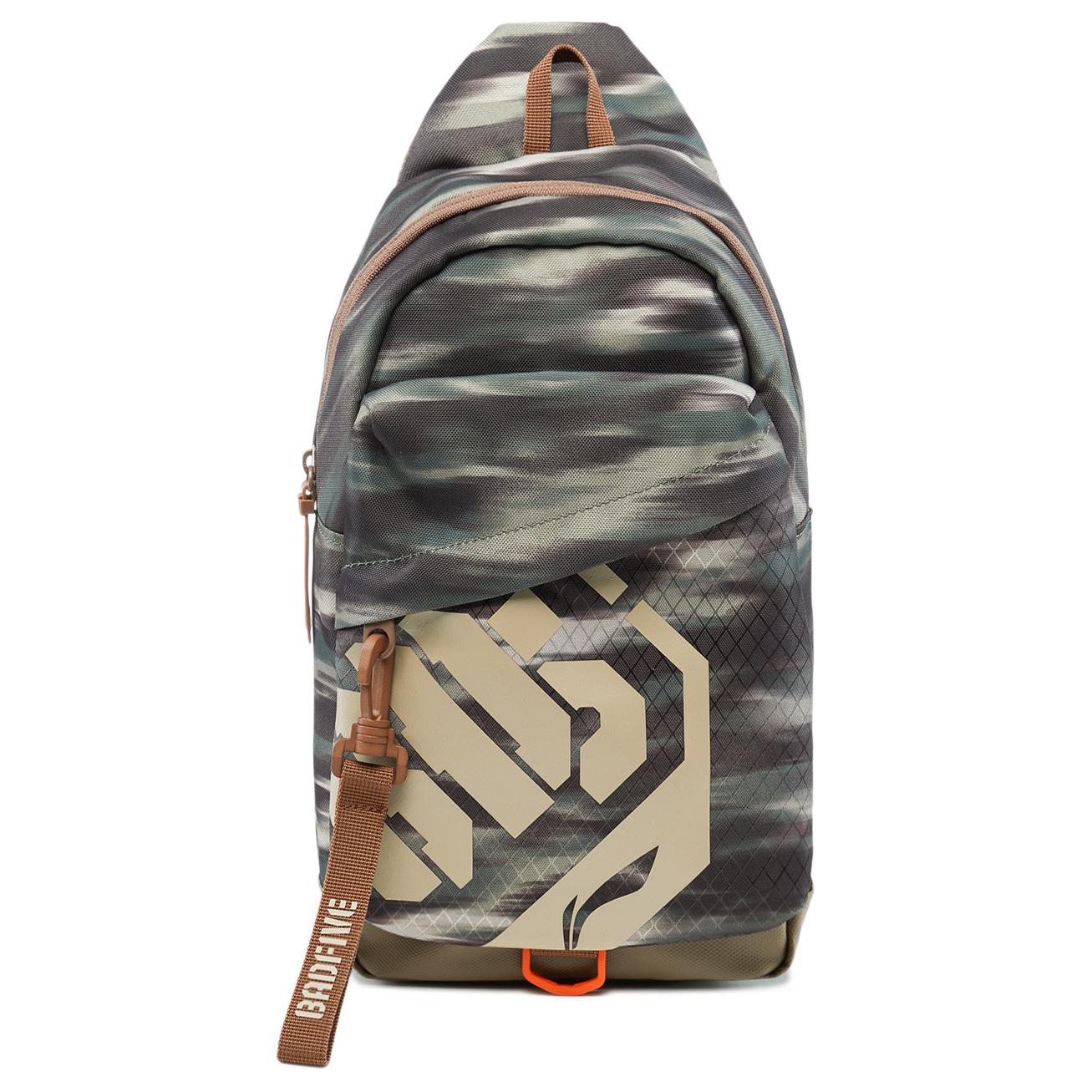 

Новая полиэстеровая сумка кроссбоди LiNing, наплечная сумка унисекс камуфляжный принт по всей поверхности ABDU183-3 17.0*8.9*36.1CM