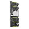 Motherboard for mining ETH79-X5B, supports all graphics cards, large interval of 80 mm, ddr3 memory, SATA with VGA interface