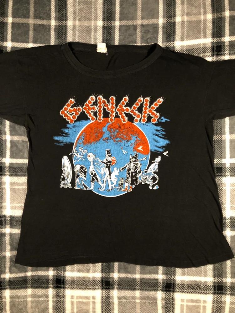 Genesis - Vintage 70s - A Trick Of The Tail 1976 Shirt S-5XL IL676 Unisex T-Shirt M