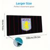 Aston Villa FC Print  Cushion Non-slip Laptop Tablet Big Mousepad XXL Mat Mini PC Playmat With Lock Edge